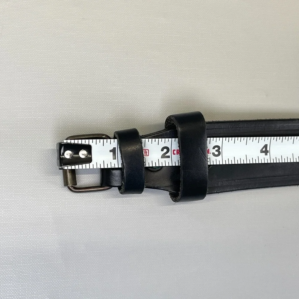 Redback Mechanic Belt Mens Size 42 Black Leather MBLT Buckle